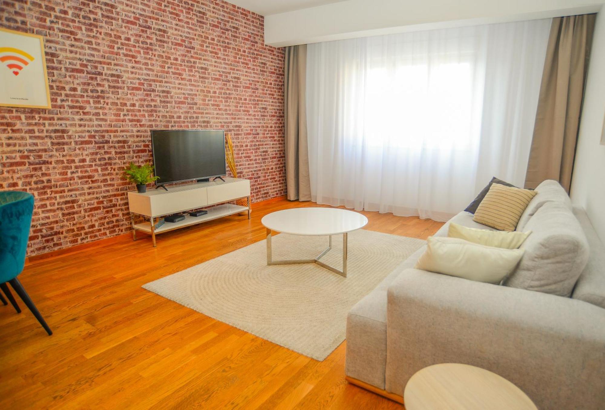 Lovely Apartment At City Quart พอดโกริกา ภายนอก รูปภาพ